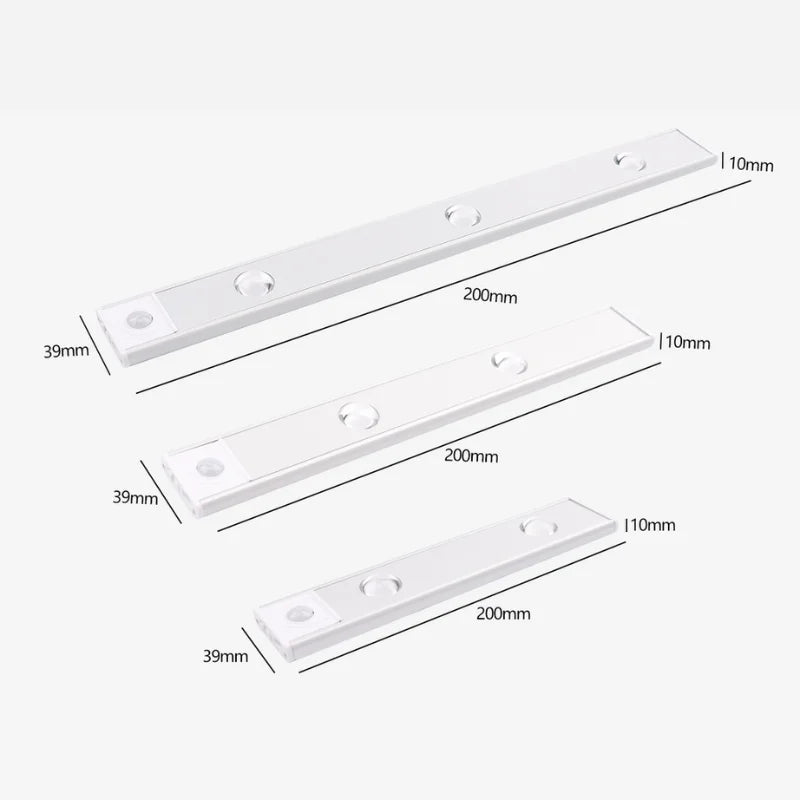 Luminária LED Magnética com Sensor de Movimento: Instalação Fácil e Design Moderno